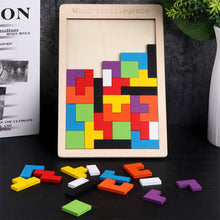 Load image into Gallery viewer, Wooden Puzzel Tangram For Children Game