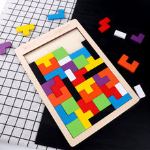 Load image into Gallery viewer, Wooden Puzzel Tangram For Children Game
