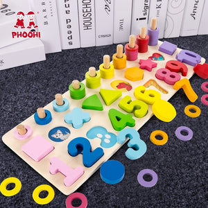 Montessori Educational Wooden Toys For kids