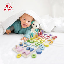 Load image into Gallery viewer, Montessori Educational Wooden Toys For kids
