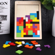 Load image into Gallery viewer, Wooden Puzzel Tangram For Children Game
