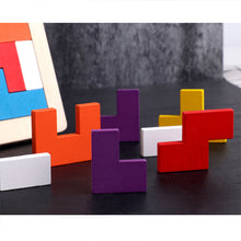 Load image into Gallery viewer, Wooden Puzzel Tangram For Children Game
