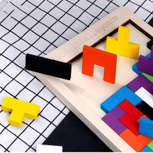 Load image into Gallery viewer, Wooden Puzzel Tangram For Children Game
